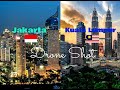 Jakarta, INDONESIA   vs    Kuala Lumpur, MALAYSIA  I   Skylines 2021   I  Drone Shot   I  HD video