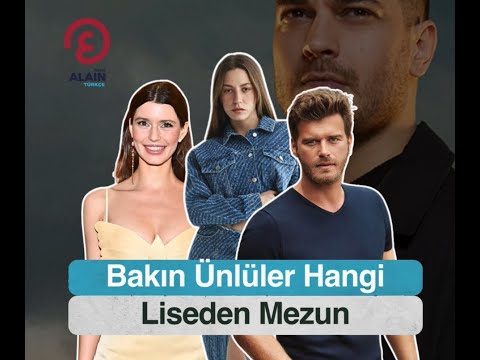 Bakın Ünlüler Hangi Liseden Mezun⁣