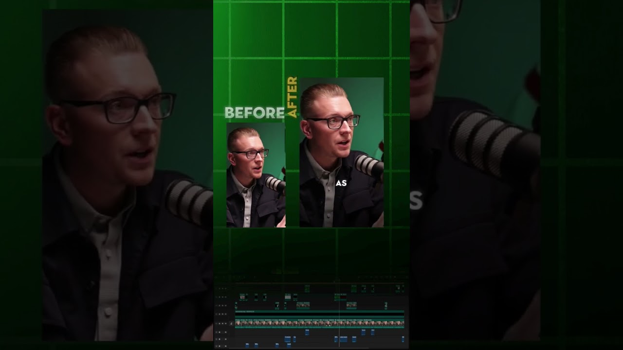Thrilled to share one of my best before-and-after edits yet! 🎥✨ #videoediting #edit