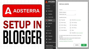 How to Setup Adsterra Ad in Blogger Post (2025)