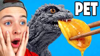 Watching my PET GODZILLA Grow up!