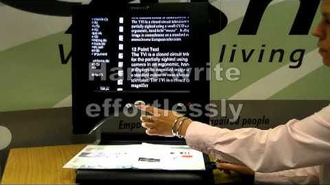 Presto electronic magnifier