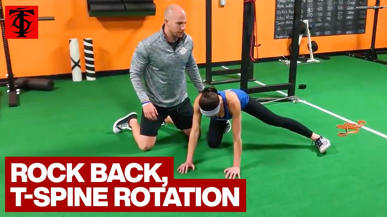Single-Leg Adductor Rock Back with T-Spine Rotation dr john rusin bio