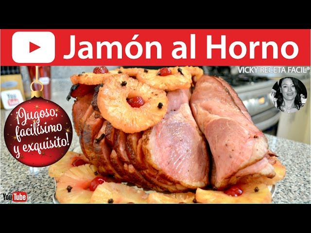 Jamón al horno | #VickyRecetaFacil - YouTube