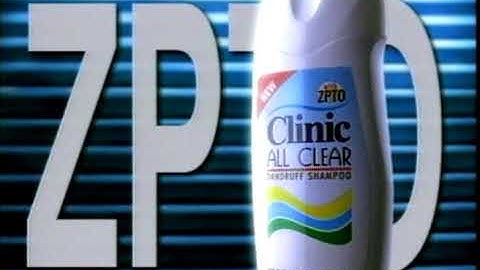 Vintage Clinic All Clear ad from 1990