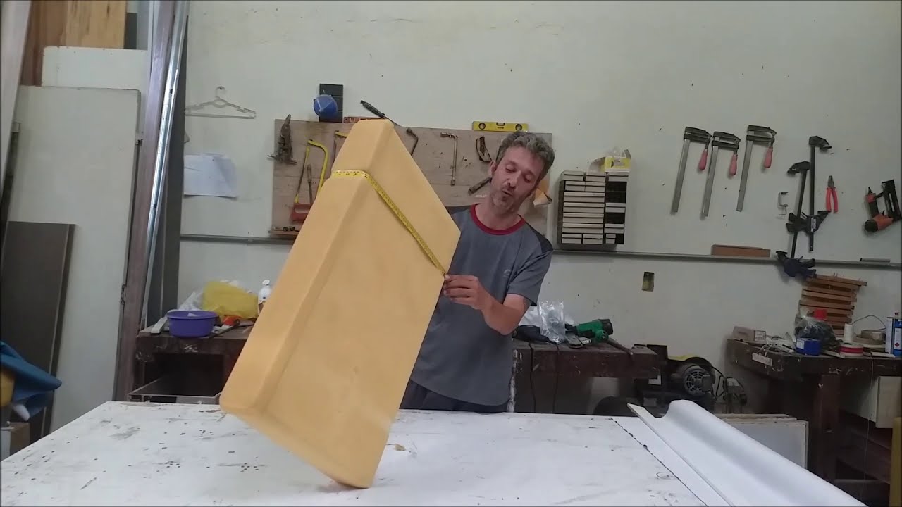 CURSO DE ESTOFADOR (AULA 8) REFORMANDO UM RECAMIER EM CAPITONE