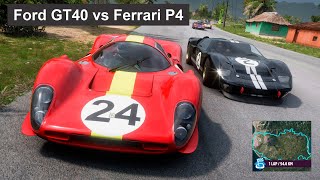 Ford GT40 против Ferrari P4. Голиаф творим историю. Фестиваль Horizon в Мексике | Forza Horizon 5