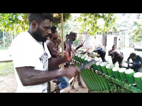 Bougainville Bamboo Band At Lae Christ The King Parish