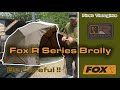 Fox r series brolly  parapluie de pche  la carpe  premires rflexions