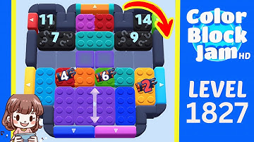 Color Block Jam Level 930 (1827) Solution Walkthrough