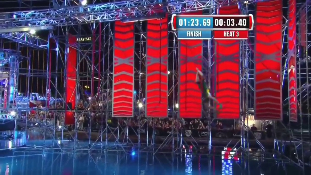 American Ninja Warrior - USA vs the World II 2015 Stage 2 Sean McColl