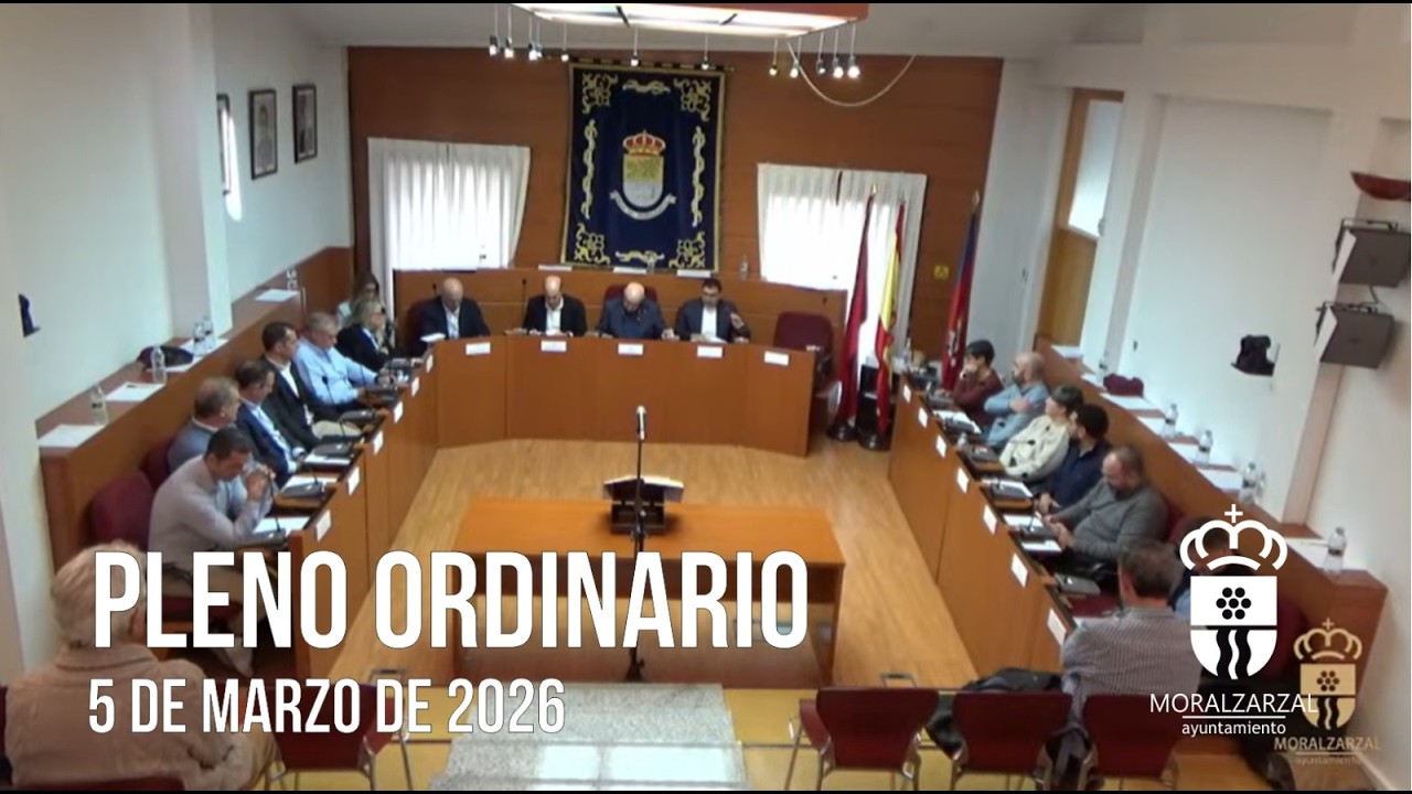 Pleno ordinario 05/03/2026