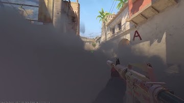 CS2 Mirage mid one way smoke you should use