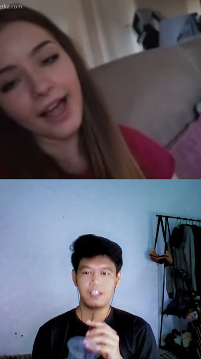 Ketika Cewek Bule Ini Tau Aku Dari Indonesia #shorts #ometv #omegle #funny