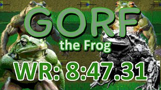 Gorf the Frog SpeedRun WR 8:47.31