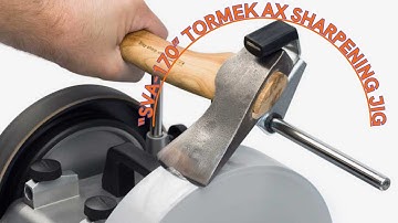 How to use “SVA-170” Tormek axe jig #Как да използваме “SVA-170” приставка за брадви от Tormek
