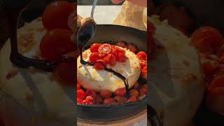 Campfire Caprese Brie 🍅