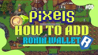 Ronin Wallet එක හරියට Setup කරගමු | How to connect Ronin Wallet to Pixels || Pixels Sinhala
