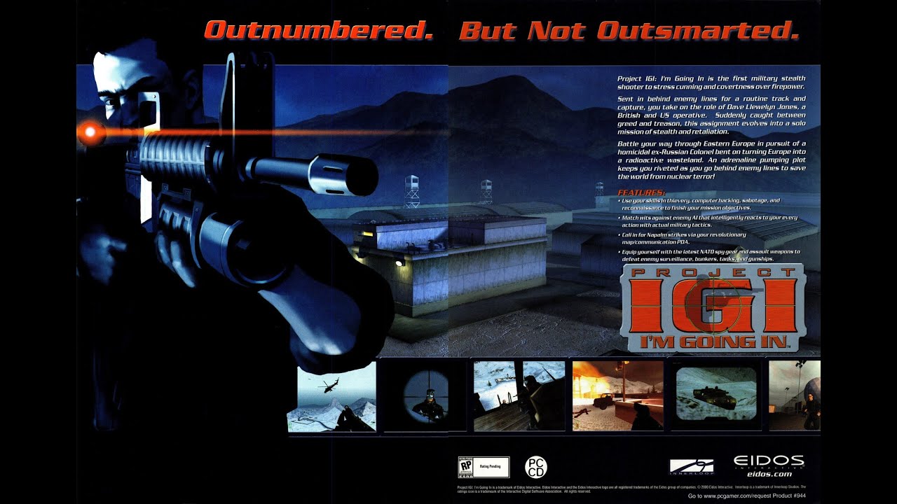 €™★★☠Spatial Gaming Innerloop Studios Game- Project I.G.I I’m Going In☠★★