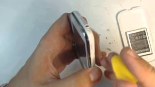 Samsung Galaxy Ch@t B5330 disassembly