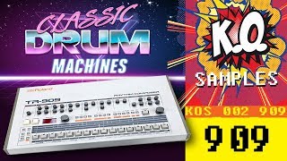 Classic Drum Samples for the teenager engineering PO-33 KO! Sampler and other Samplers - KOS_909