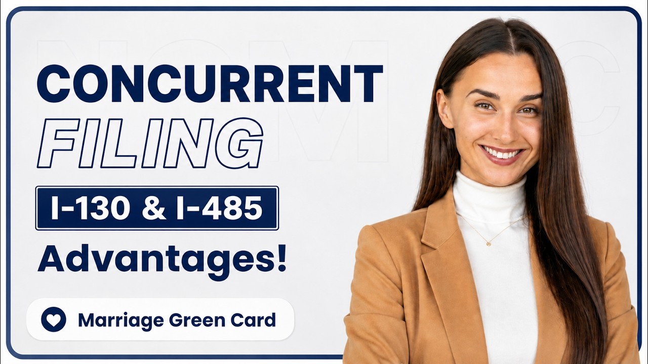 Concurrent Filing Address CONCURRENT FILING I-130 and I-485 Marriage Green Card - YouTube