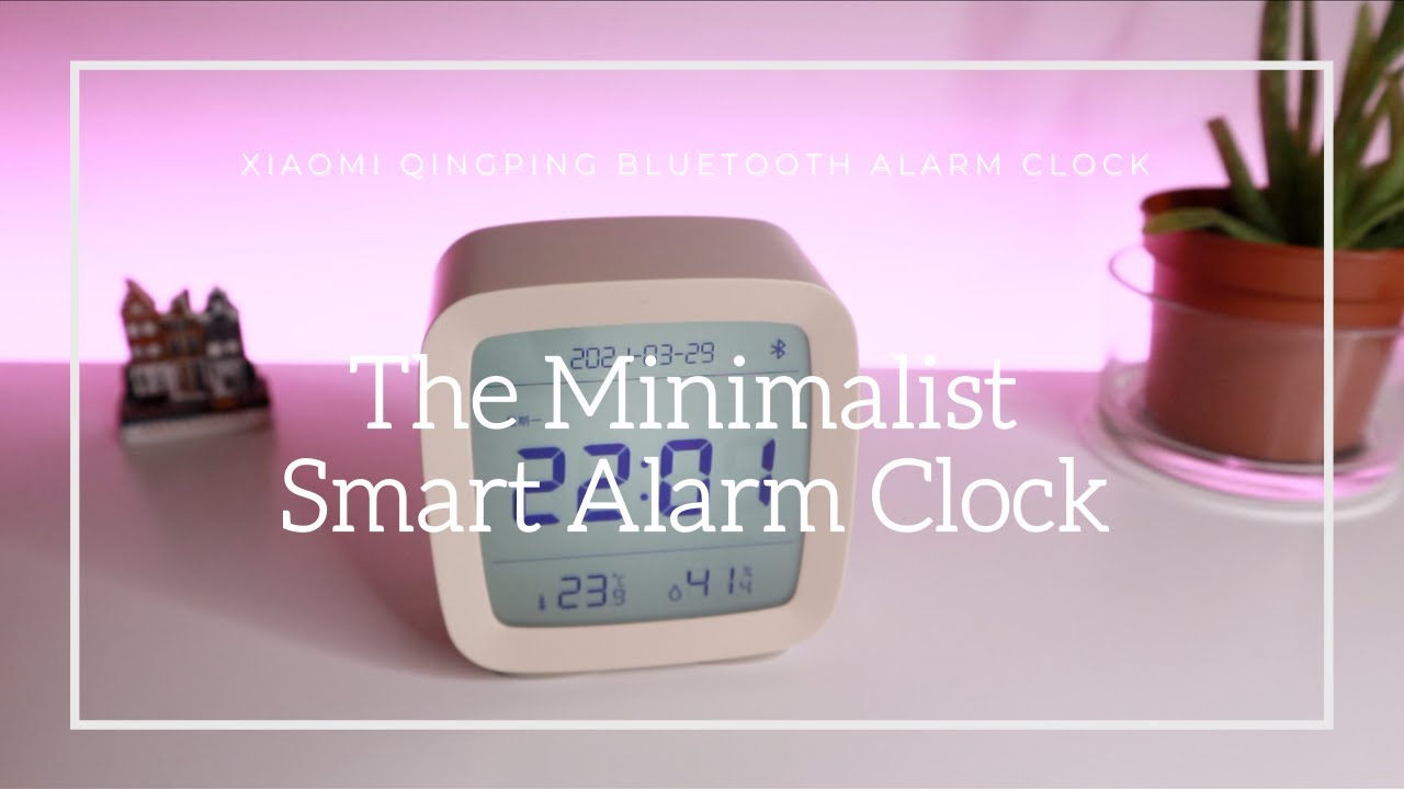 Xiaomi QingPing Bluetooth Alarm Clock Temperature Humidity Sensor