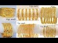 Latest beautiful gold bangles set designs with weight/daily wear gold bangles,