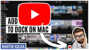 How To Add YouTube To Dock On Mac