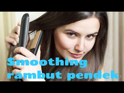  Smoothing  rambut  pendek  YouTube