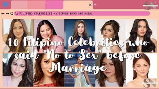 VIRGIN CELEBRITIES BEFORE MARRIAGE ||Celebrities who say no to Pre Marital Sex