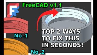 Two Simple Ways To Add Thread Tapers In Freecad Part Design
