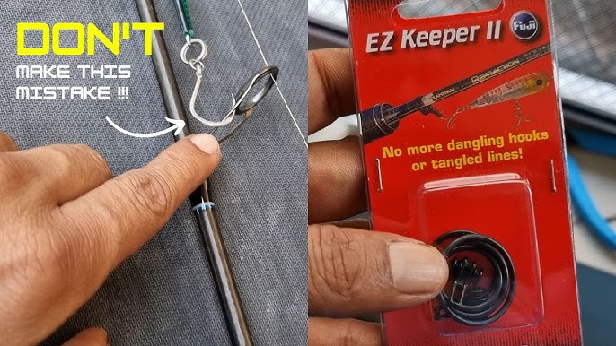 DIY FISHING ROD HACK: How To Add Your Own Hook Keeper 