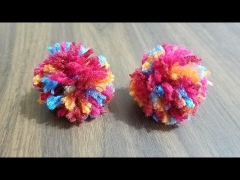 How to Make a Pom Pom That Won't Fall Apart!