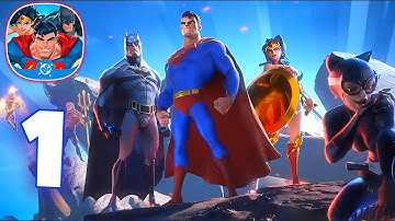 DC Worlds Collide - Gameplay Walkthrough Part 1 - Tutorial (iOS, Android)