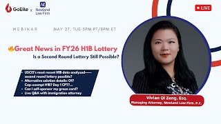 Great News in H1B Lottery 2025, Is a Second Round Lottery Still Possible?
