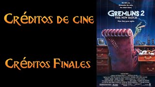 Gremlins 2 secuencia Finalcomplete Ending Credits