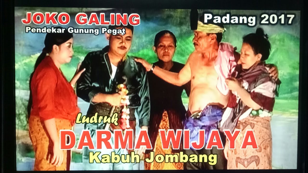 LAKON, Ludruk DARMA WIJAYA Pimp. Bpk. Darmaji Kabuh Jombang Jatim Indonesia