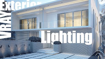 VRay Exterior Lighting & Rendering