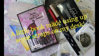 little book using up some of my scraps @zoetofieldPapercrafting