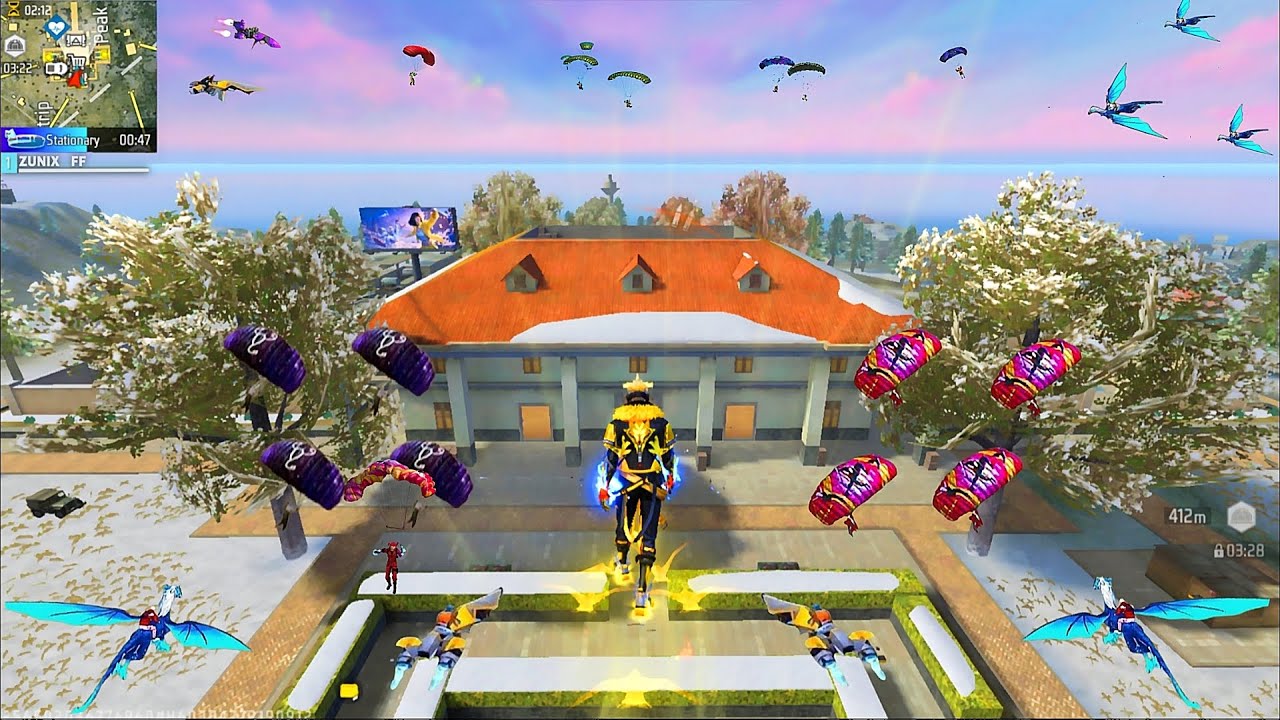 61 Kills 💪 WOODPECKER+MP40 🔥99% Headshot Rate ⚡| Duo Vs Squad Full Gameplay | FreeFire