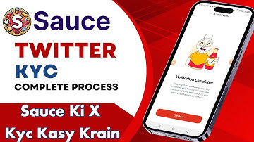 How to complete Sauce mining X KYC | Sauce Ice 3rd Mining project | Twitter Verification #sauce #kyc