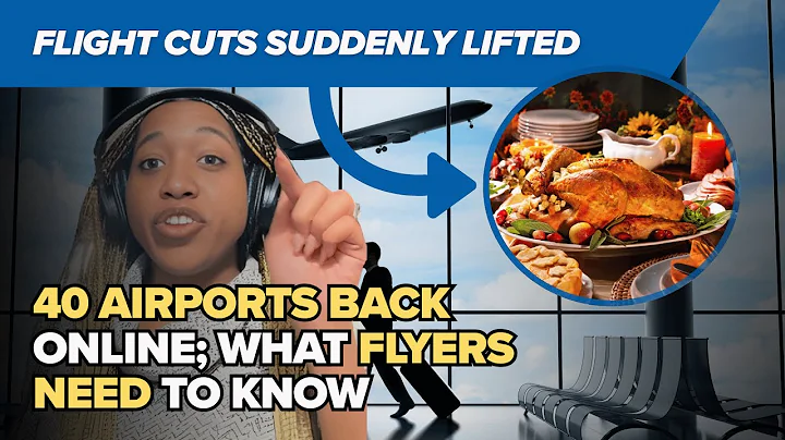 FAA Ends Shutdown Flight Reductions Ahead of Thanksgiving Rush