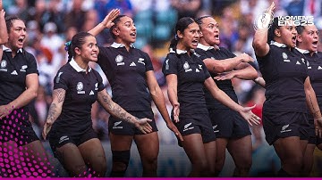 Black Ferns lay down a THRILLING Haka 😱 | New Zealand v France | Rugby World Cup 2025