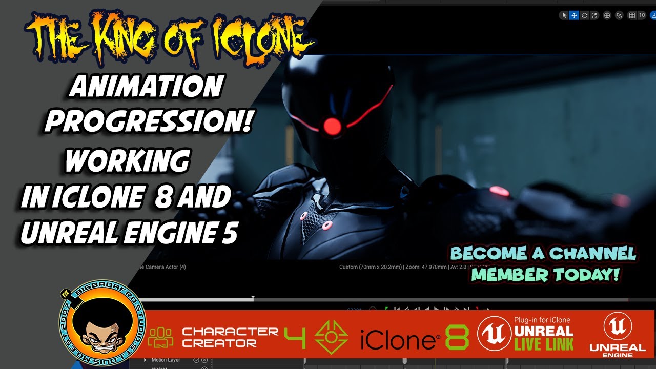 The King of Iclone: Working in Iclone Using Accupose and Unreal engine!