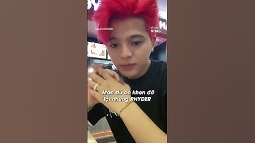 RHYDER rất ngầu cho đến khi nhìn sang bàn tay của anh ấy #mexemmesale