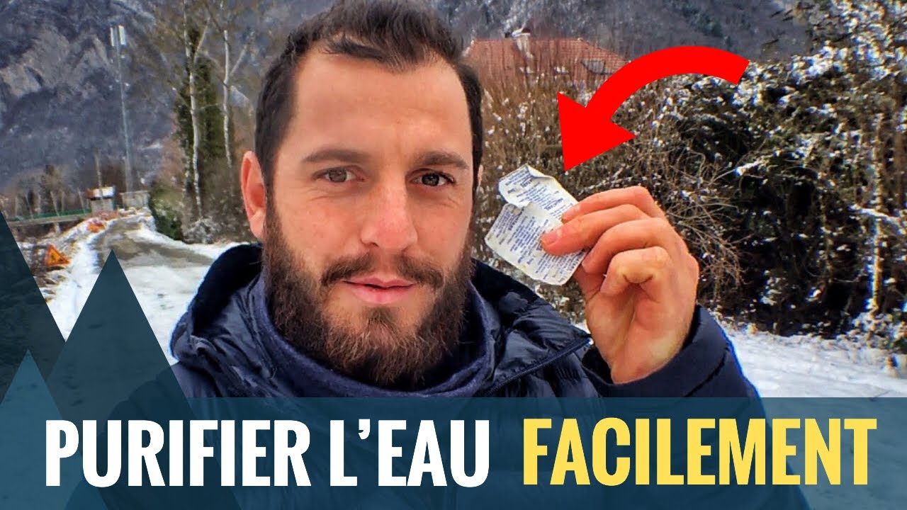 Survie Randonnée 10 Pastilles Purification Traitement De L/'eau