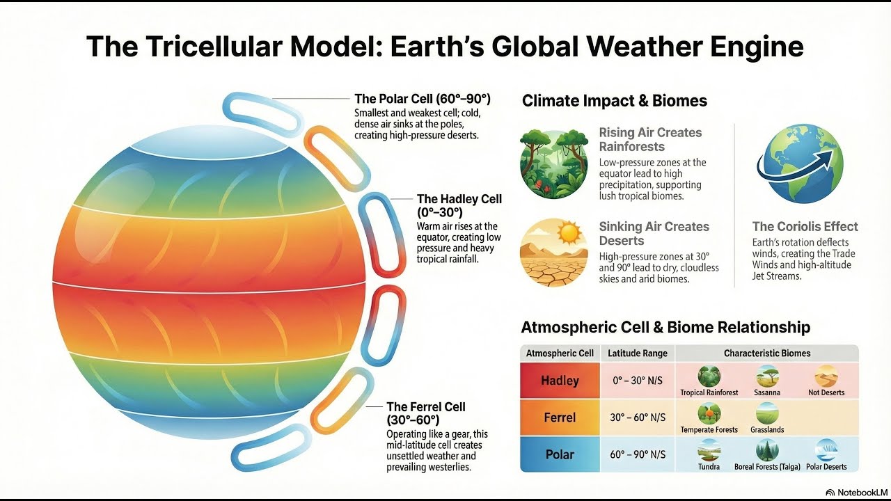 ESS 2.4.3 Atmospheric Circulation - Earth's Atmospheric Engine