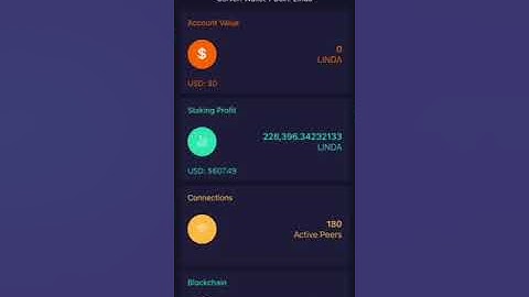 Linda IOS staking App