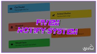 Fivem Notify-Script Fully Configurable Lifepeak-Scripts
